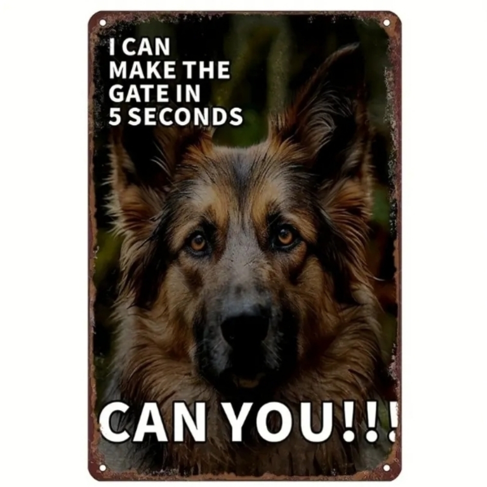 Samson's I can make the Gate Sign